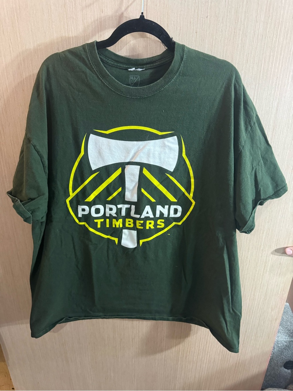Mens MLS Portland Timbers Green Short Sleeve Graphic Tee Size XXL